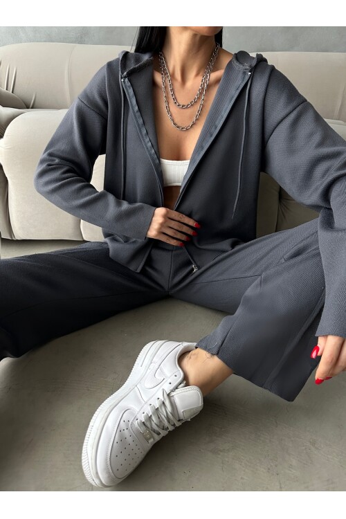 Hırka Pantolon İkili Triko Takım