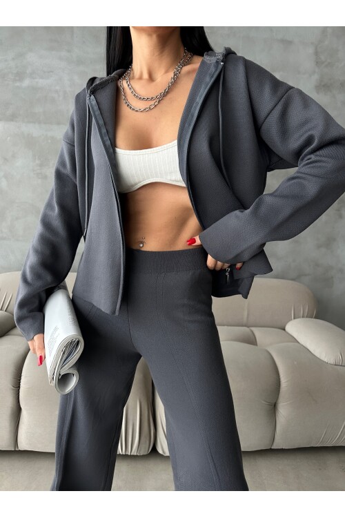 Hırka Pantolon İkili Triko Takım