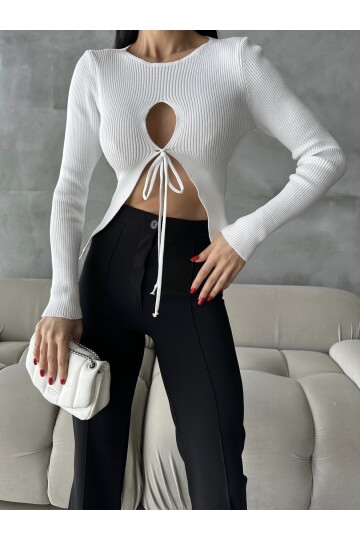 ربطة عنق أمامية منسوجة