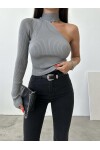 One Shoulder Knitwear Sweater