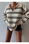 Double Stripe Knitwear Sweater