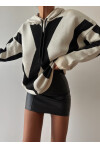 Hooded Knitwear Sweater