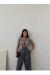 Kısa Kollu Crop Hırka